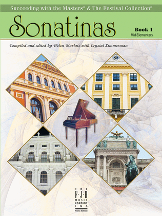 Book cover for Sonatinas, Book 1
