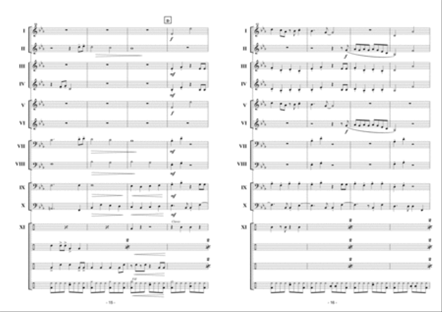 Make your move Concert Band scores gallery preview page 9