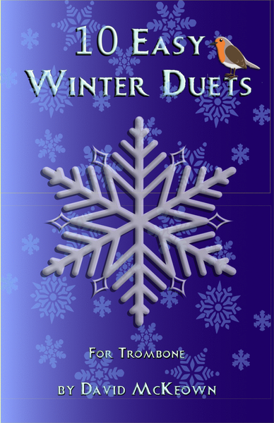 10 Easy Winter Duets for Trombone