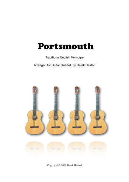 Portsmouth - Hornpipe for 4 guitars/large ensemble image number null