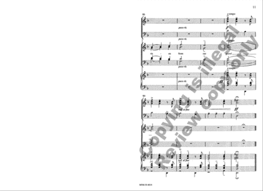 Begin the Song of Glory Now (Choral Score) image number null