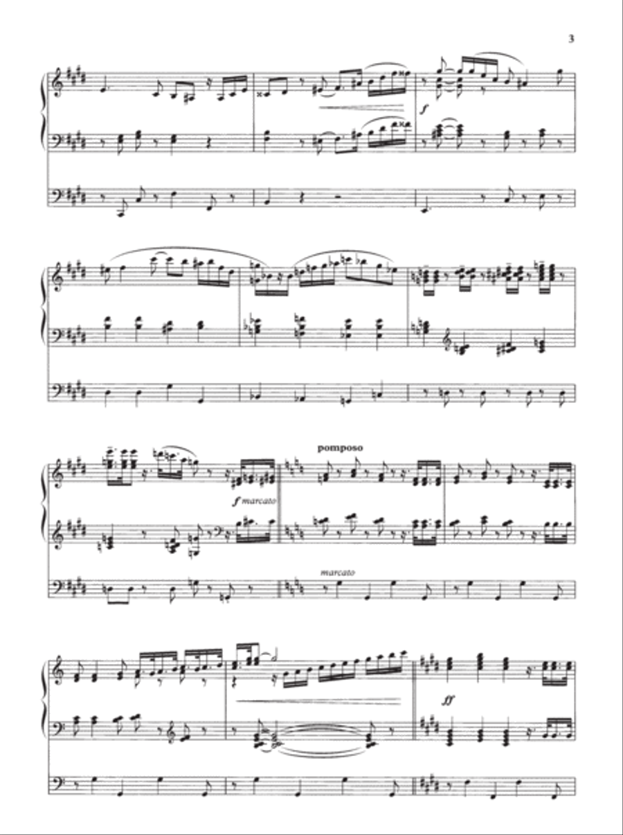 Orb and Sceptre Organ Solo scores gallery preview page 3