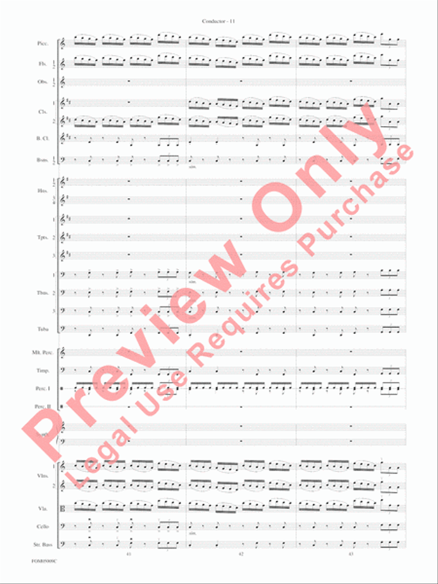 Concert Suite from Star Wars: Episode III Revenge of the Sith Full Orchestra scores gallery preview page 14