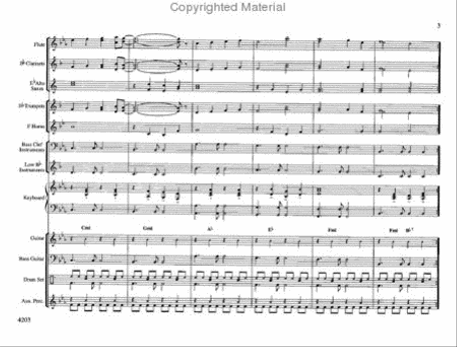 Step By Step Concert Band scores gallery preview page 3