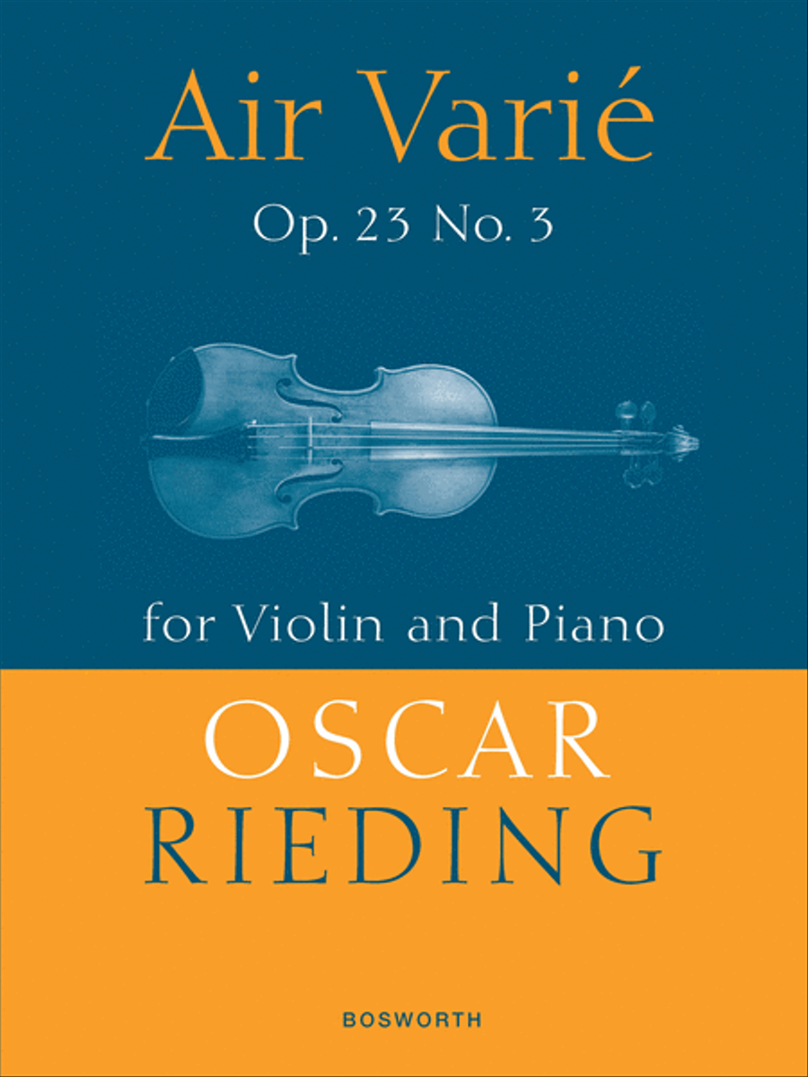 Air Varie Op. 23 No. 3 Violin Solo scores gallery preview page 1