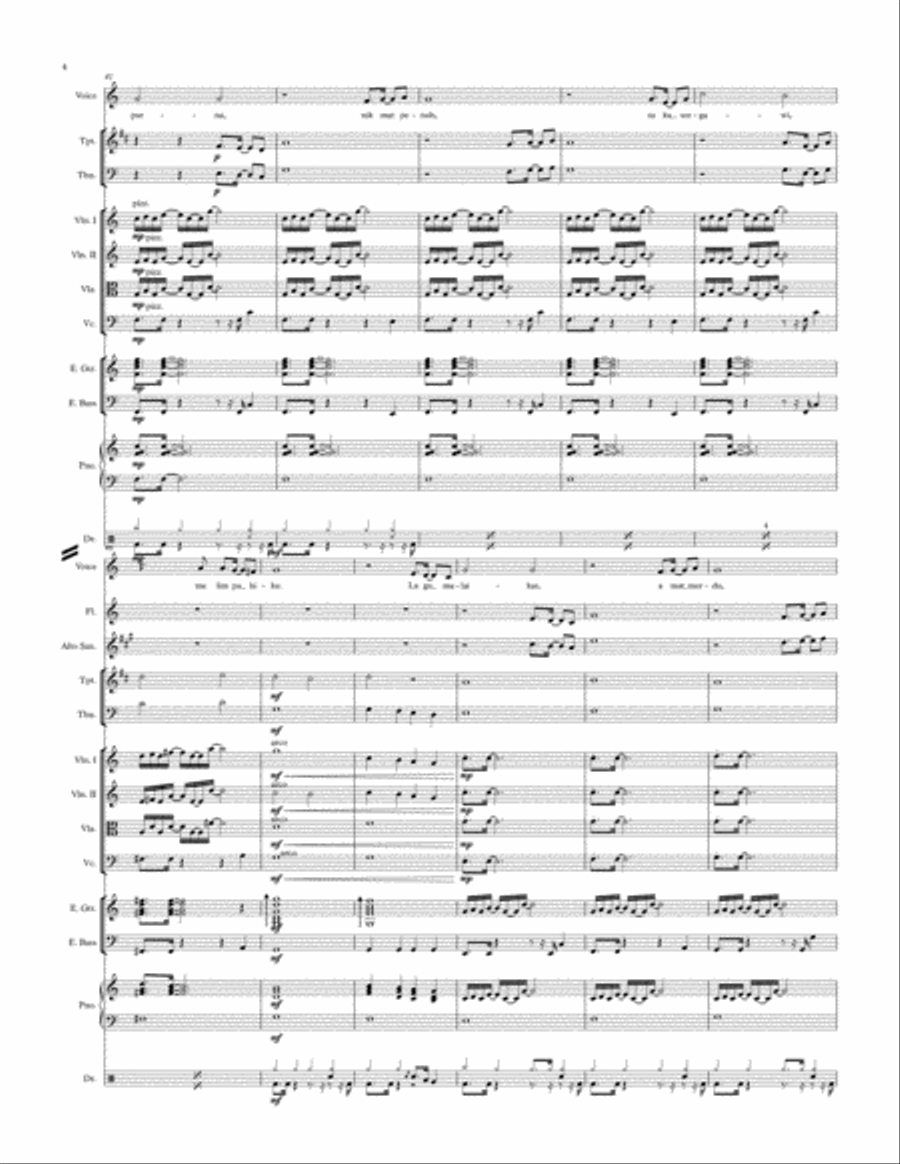 Blessed Assurance Piano, Vocal, Guitar scores gallery preview page 4