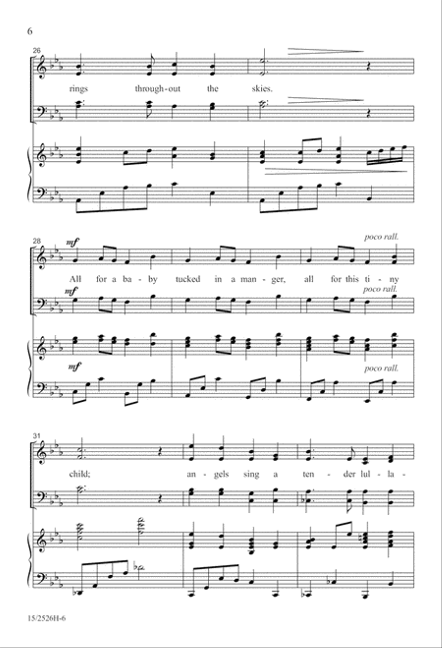 All for a Baby 4-Part scores gallery preview page 7