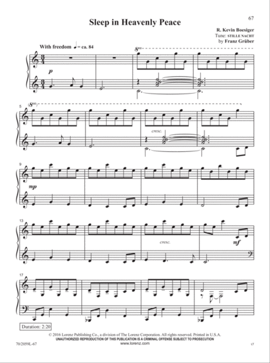 The Church Pianist's Library, Vol. 21 Piano Solo scores gallery preview page 38