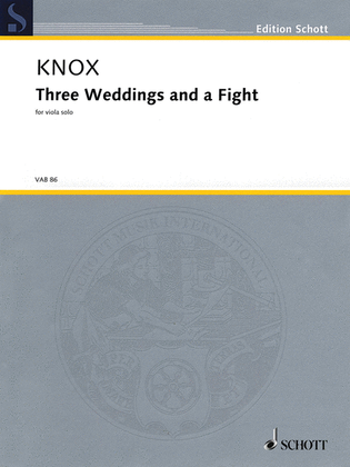 Book cover for Three Weddings and a Fight