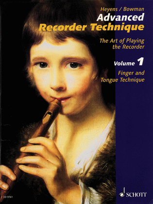 Book cover for Advanced Recorder Technique