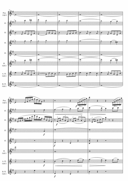 Swan Lake - Flute Quartet/Choir image number null