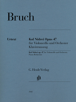 Book cover for Kol Nidrei, Op. 47