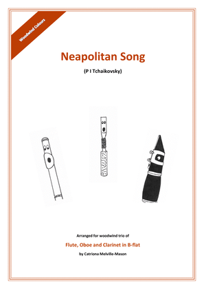 Book cover for Neapolitan Song (Flute, Oboe, Clarinet trio)