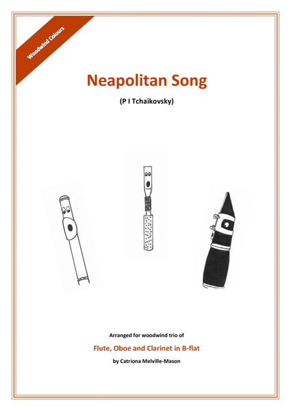 Neapolitan Song (Flute, Oboe, Clarinet trio) image number null