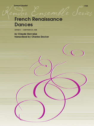 French Renaissance Dances