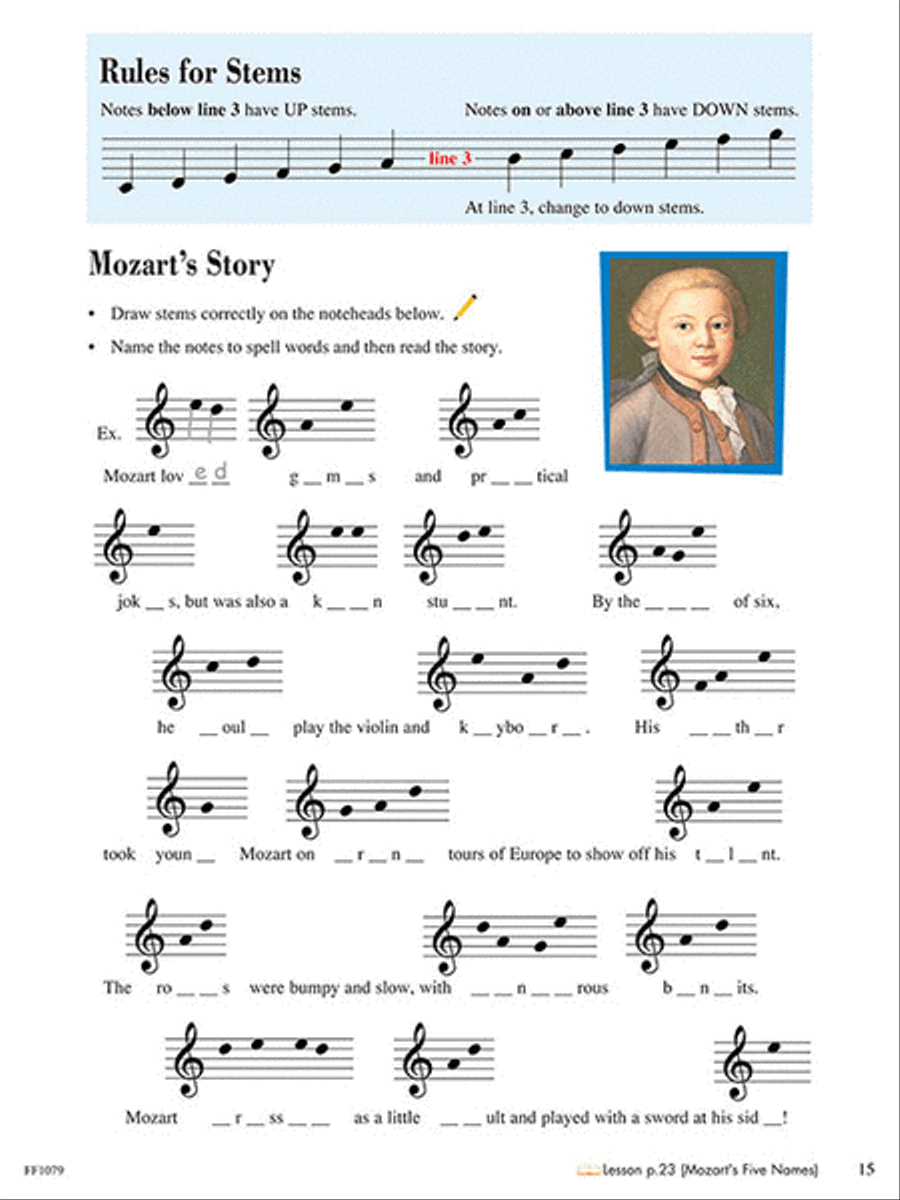 Piano Adventures Level 1 - Theory Book (2nd Edition)