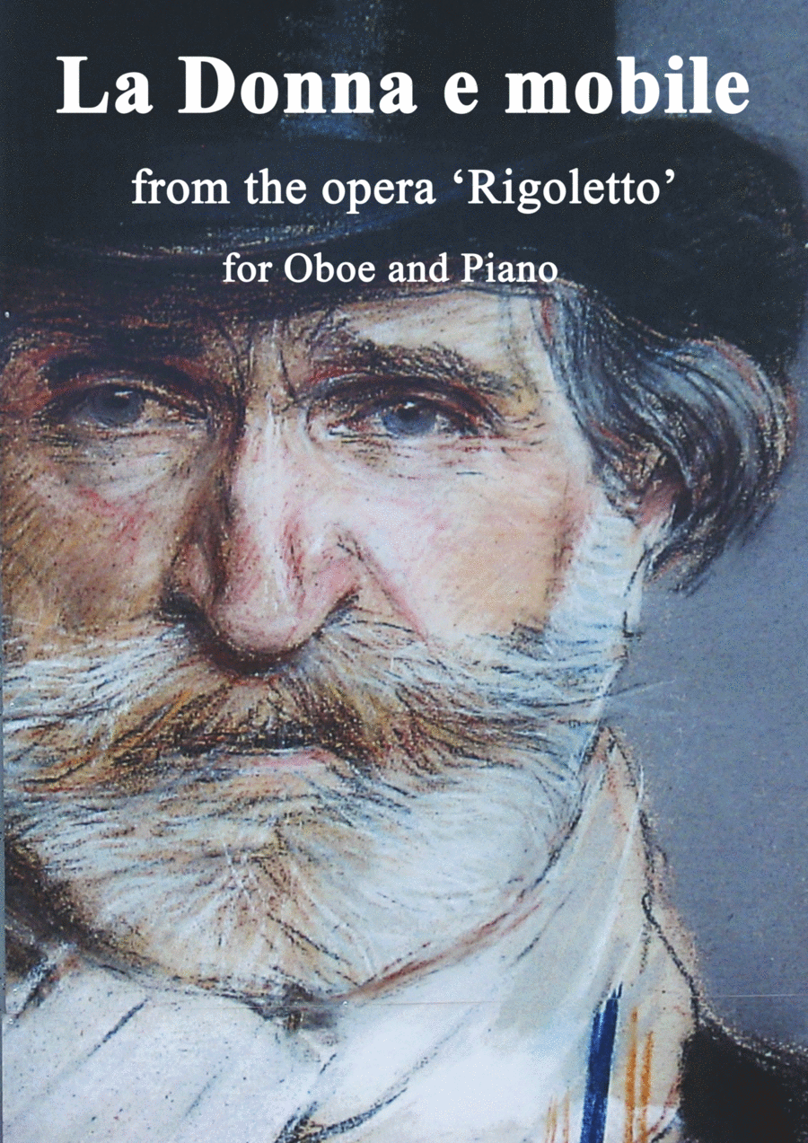 Giuseppe Verdi - La Donna e mobile (from the opera 'Rigoletto') for Oboe and Piano Piano Accompaniment scores gallery preview page 1
