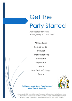 Book cover for Get The Party Started