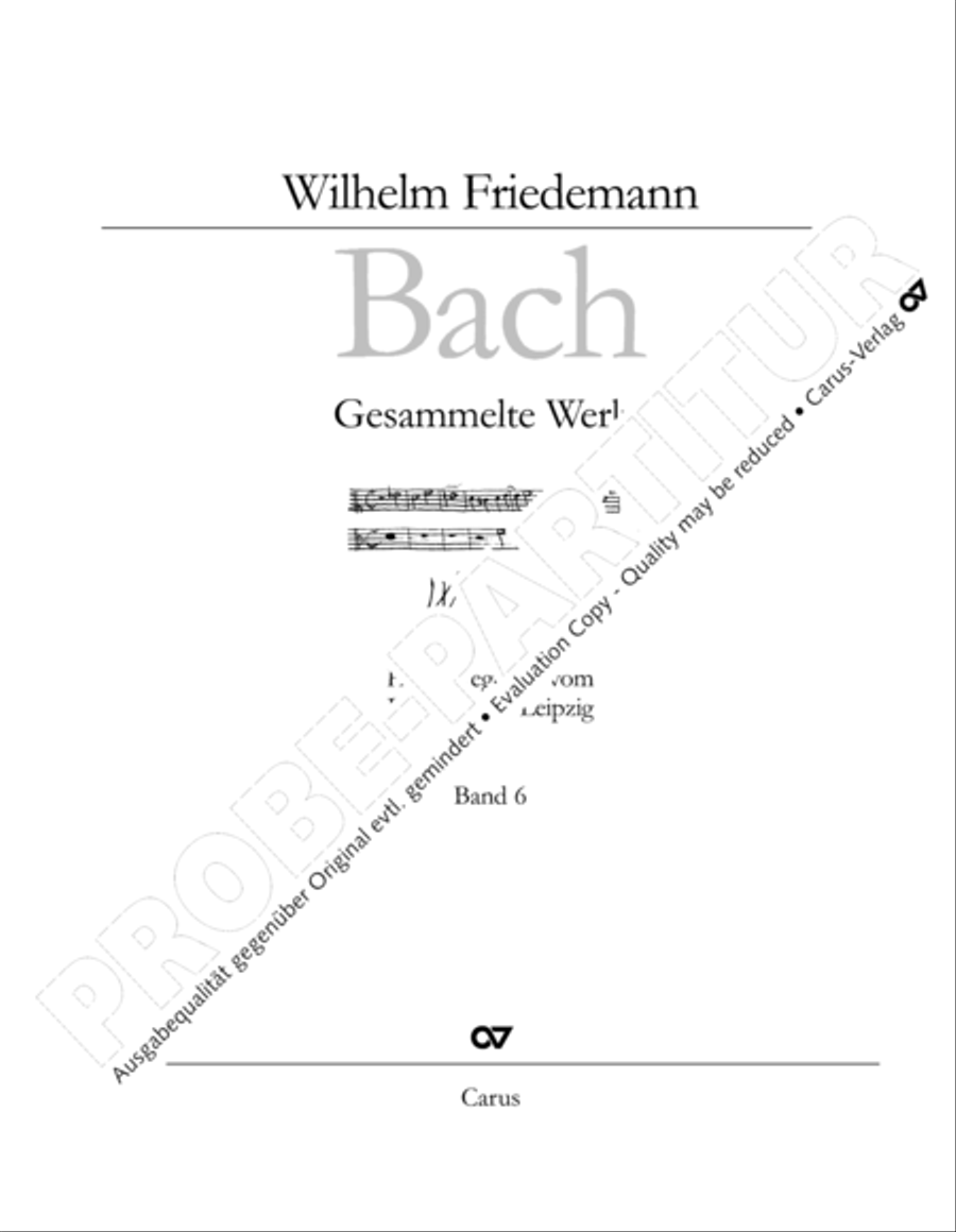 Gesamtausgabe Band 6 (Orchestermusik III: Sinfonien) Orchestra scores gallery preview page 3