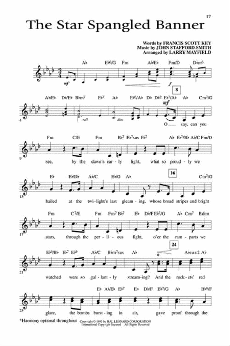 God Bless America® (Patriotic Collection) Choir scores gallery preview page 7