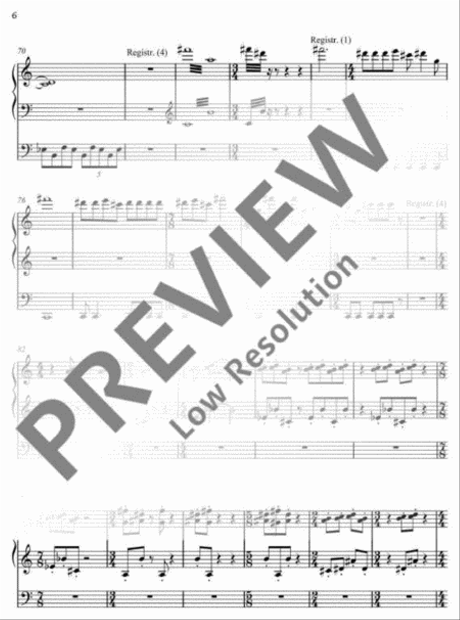Enfantines Organ scores gallery preview page 7