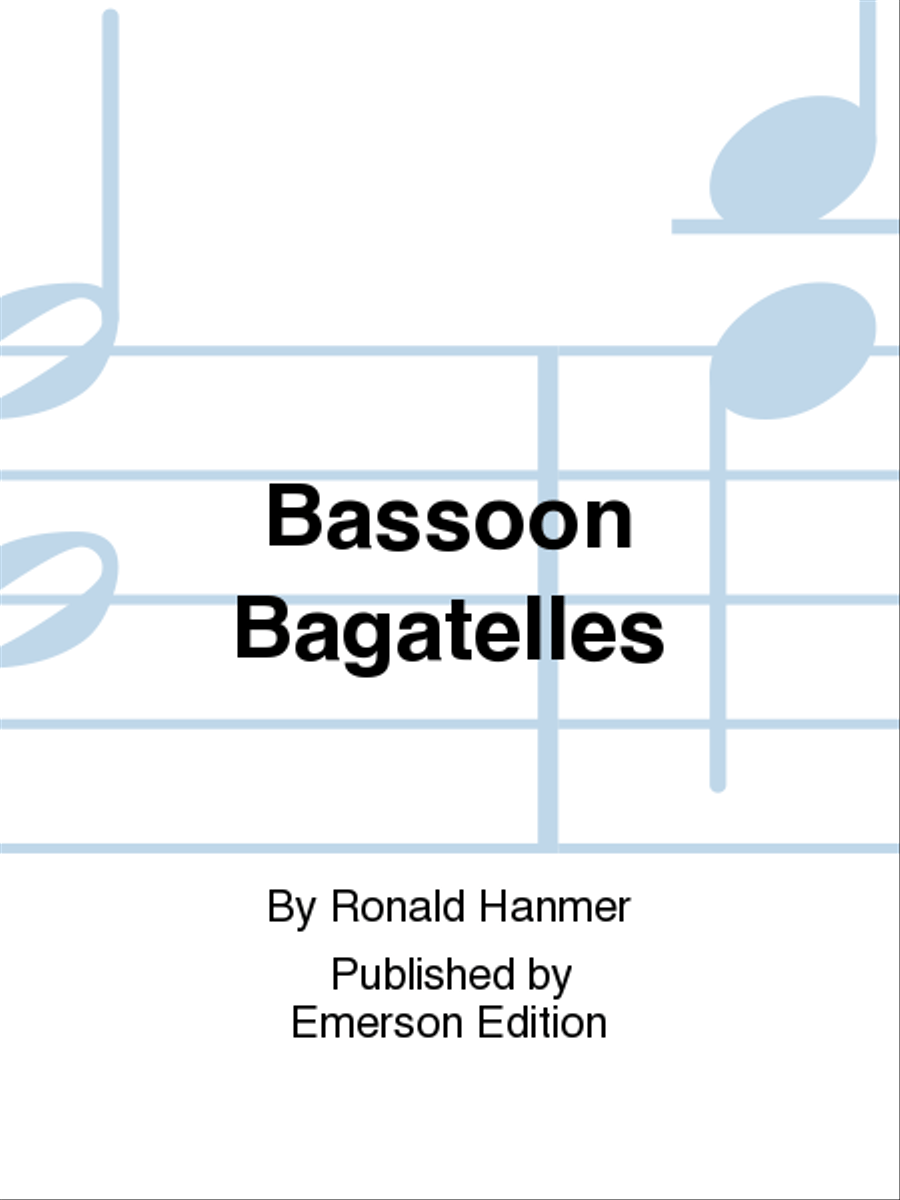 Bassoon Bagatelles Bassoon scores gallery preview page 1
