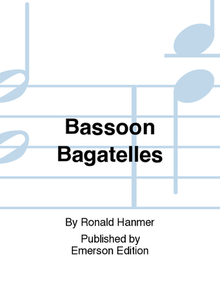 Book cover for Bassoon Bagatelles