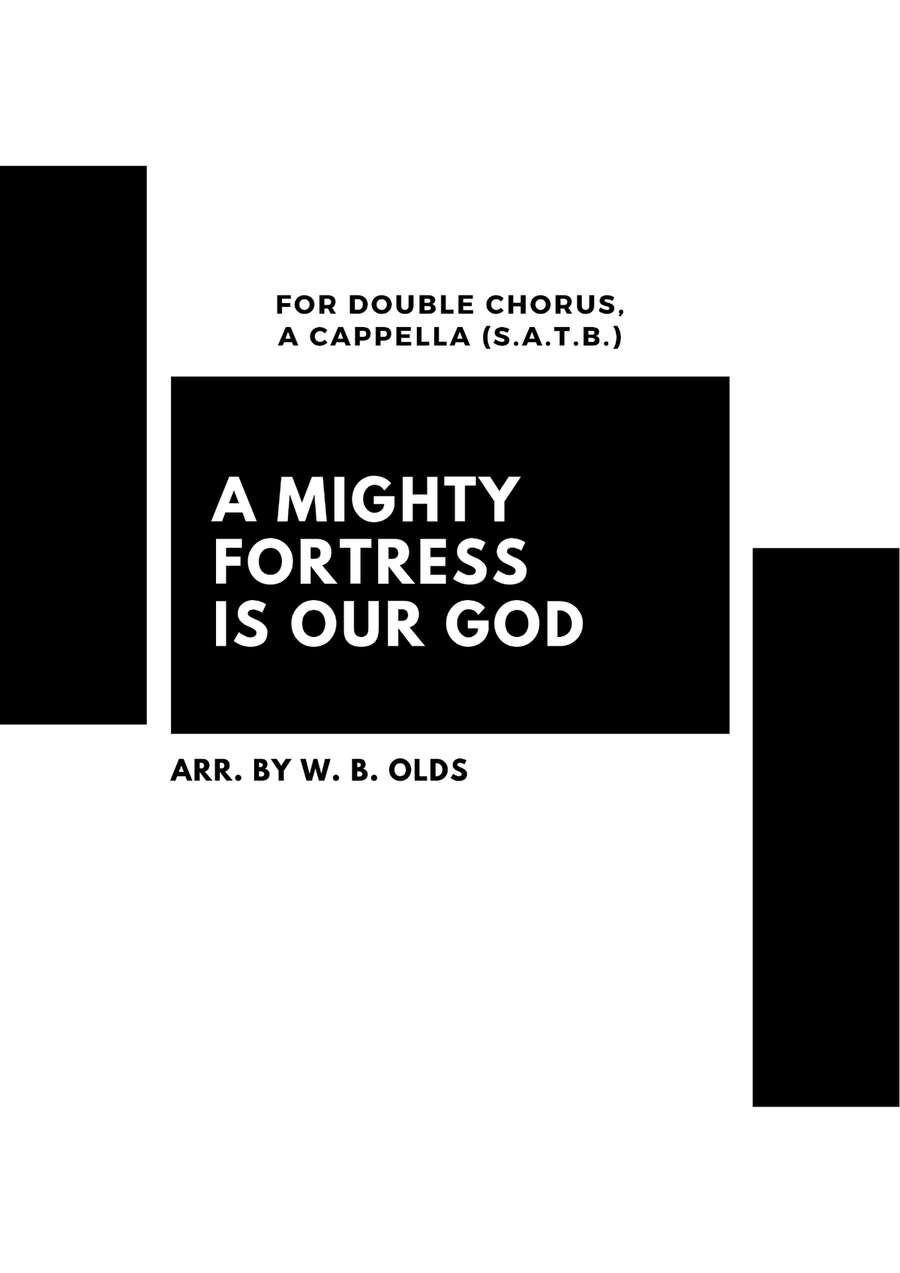 A Mighty Fortress is Our God - For Double Choir Divisi scores gallery preview page 4