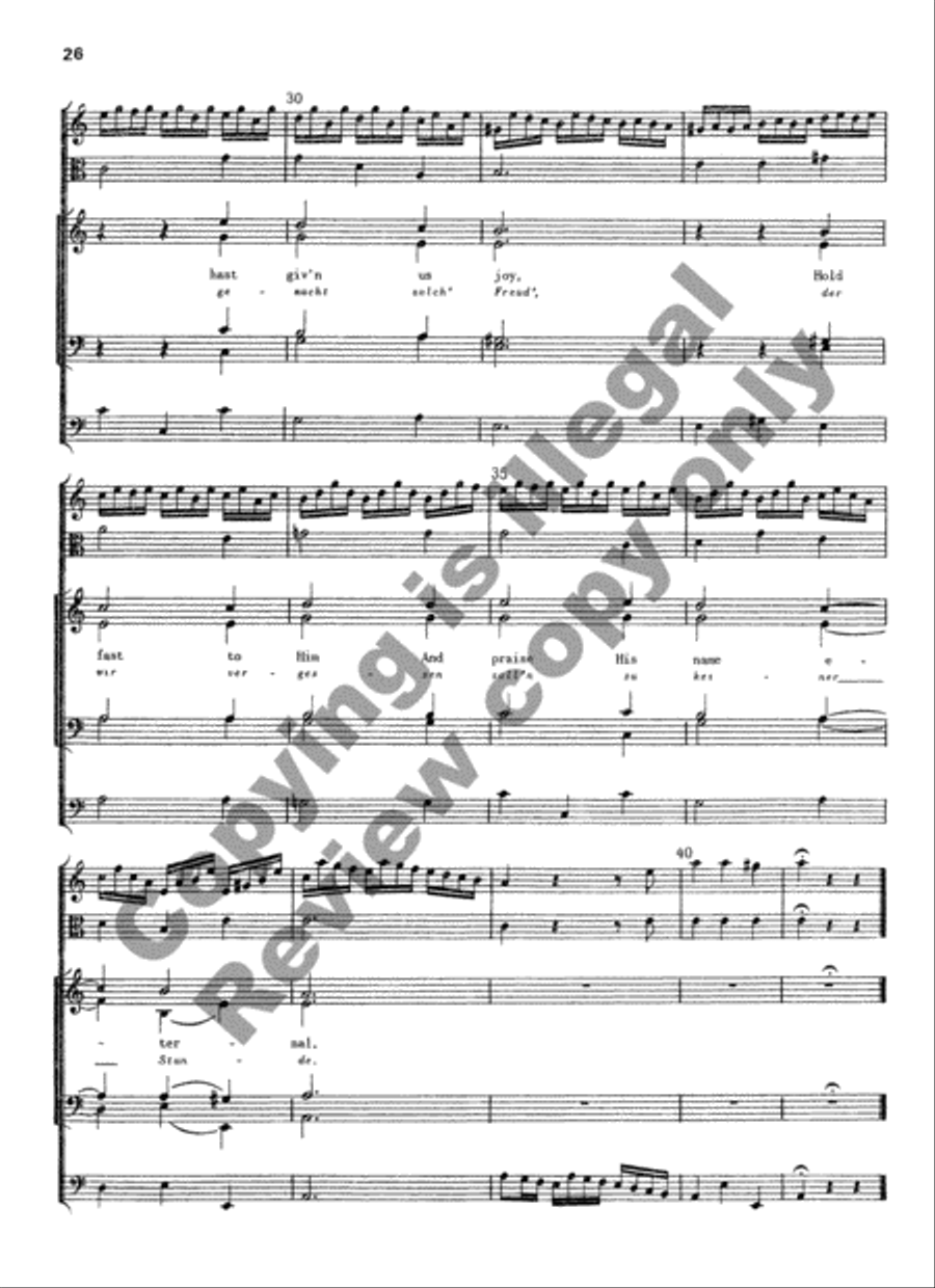 For Us a Child is Born (Additional Orchestral Score) Choir scores gallery preview page 18