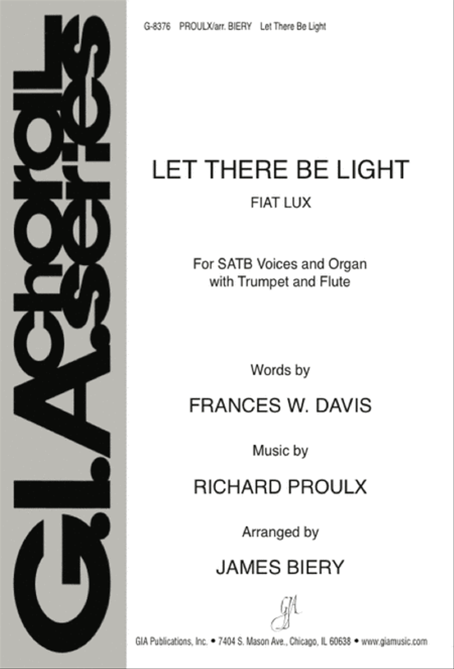 Let There Be Light - Instrument edition Flute scores gallery preview page 1