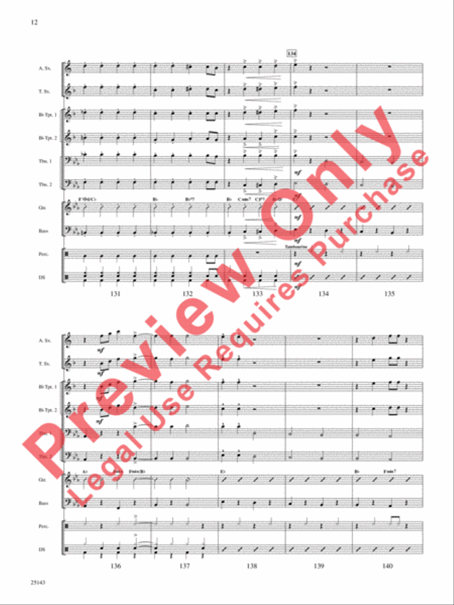 Blow, Gabriel, Blow Blow, Gabriel, Blow Choir scores gallery preview page 13