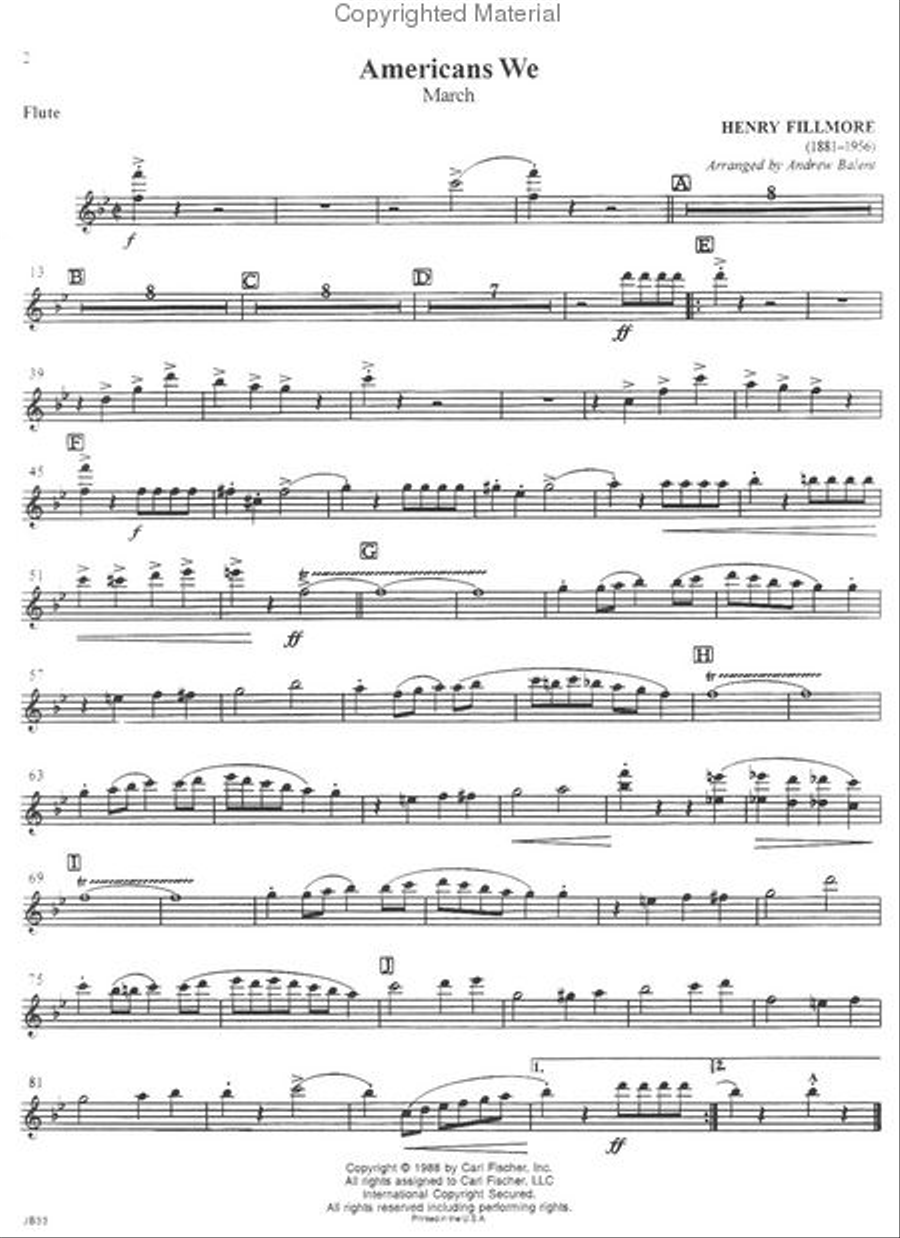 March Spectacular Concert Band Methods scores gallery preview page 2