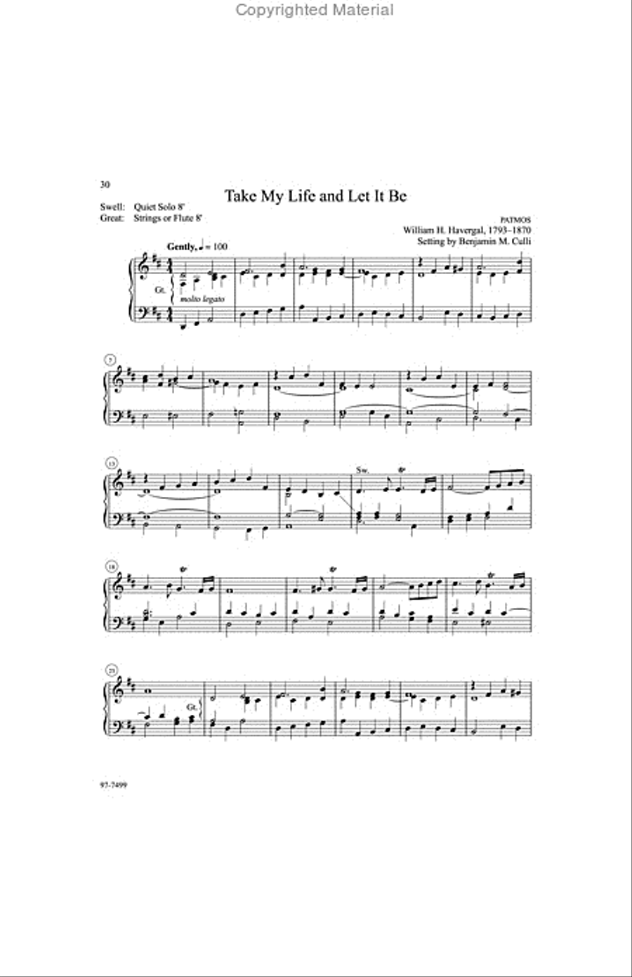 For Manuals Only, Set 2 Organ scores gallery preview page 11