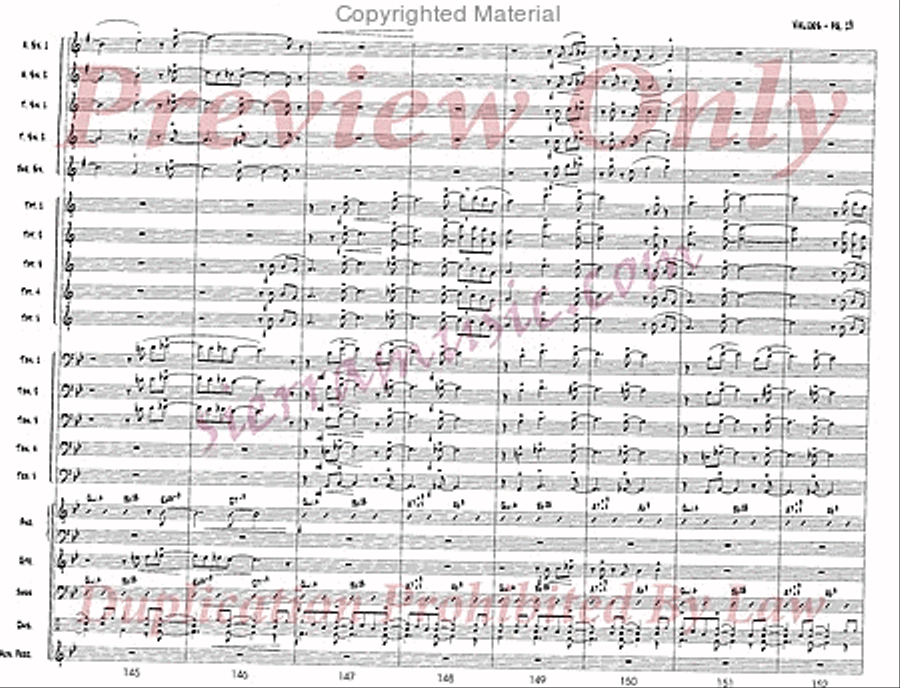 Values Jazz Ensemble scores gallery preview page 20