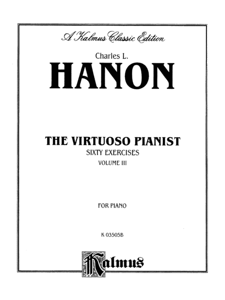 The Virtuoso Pianist, Volume 3