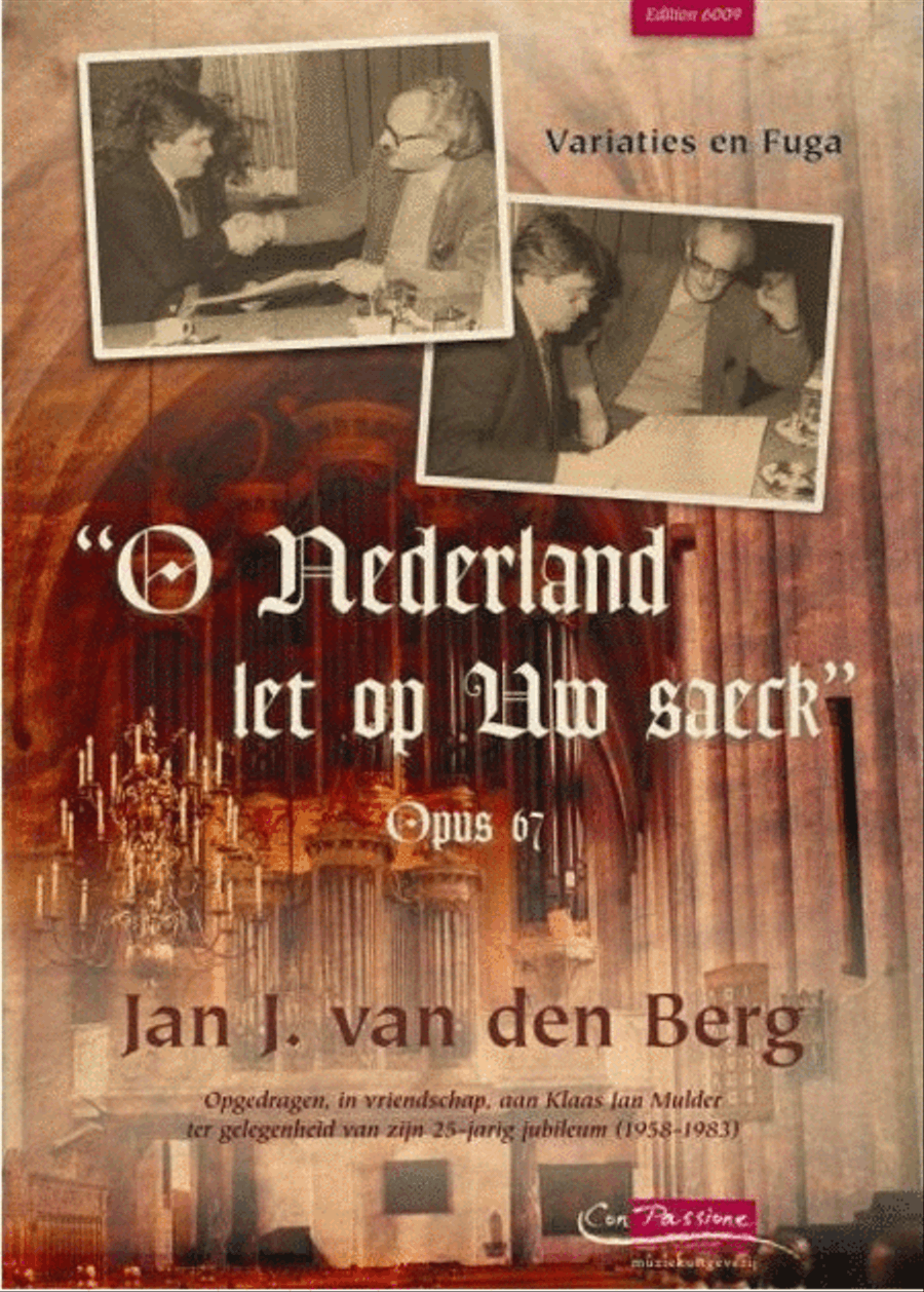 Variaties & Fuga O Nederland Let Op Uw Saeck Organ scores gallery preview page 1