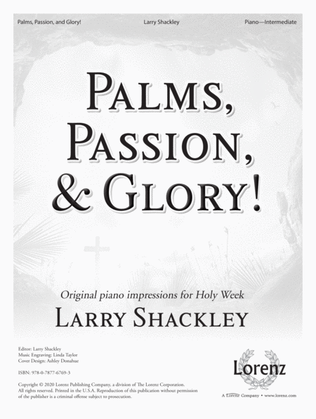 Book cover for Palms, Passion, and Glory!