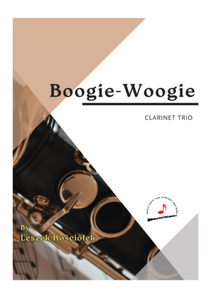 Book cover for Boogie-Woogie (clarinet trio)
