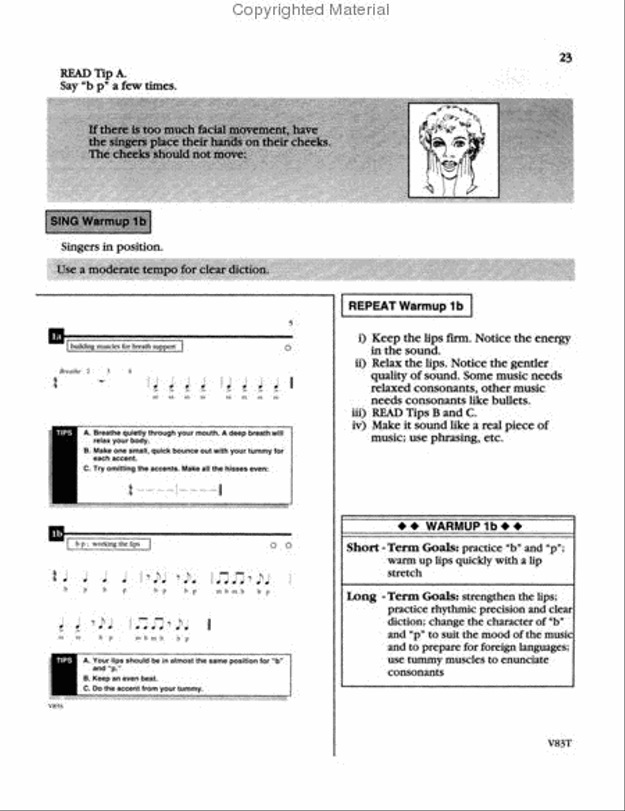 Successful Warmups - Book 1 Choir scores gallery preview page 2