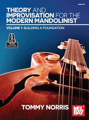 Book cover for Theory and Improvisation for the Modern Mandolinist, Volume 1