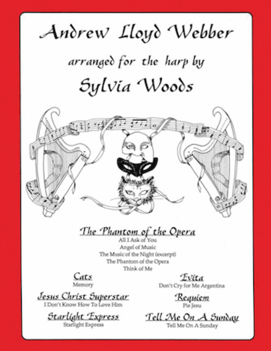 Andrew Lloyd Webber Celtic Harp scores gallery preview page 1