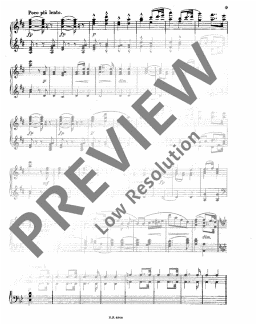 Lohengrin Lohengrin Piano Solo scores gallery preview page 10