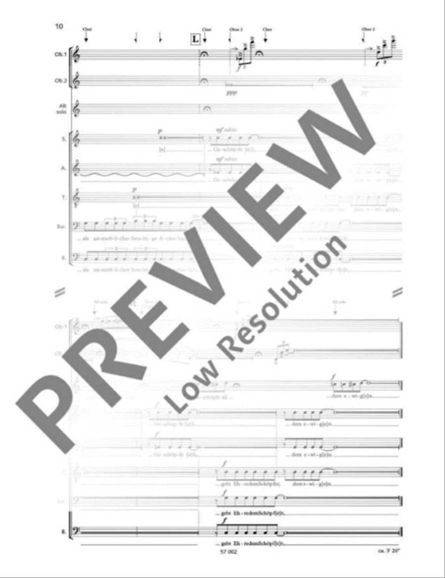 Armenische Hymnen SATBarB scores gallery preview page 11