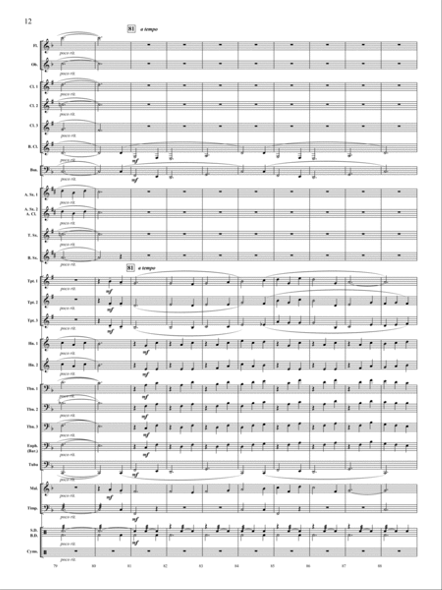 Let There Be Peace On Earth Concert Band scores gallery preview page 11