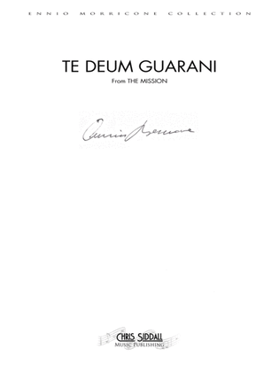 Book cover for Te Deum Guarani