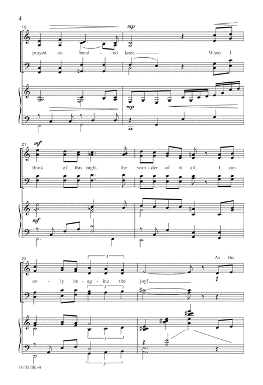 On This Quiet Night On This Quiet Night 4-Part scores gallery preview page 4