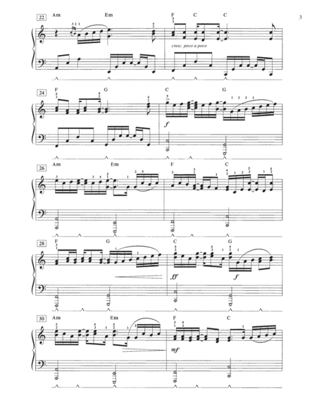 Pachelbel Canon (Pop-Jazz Arrangement)