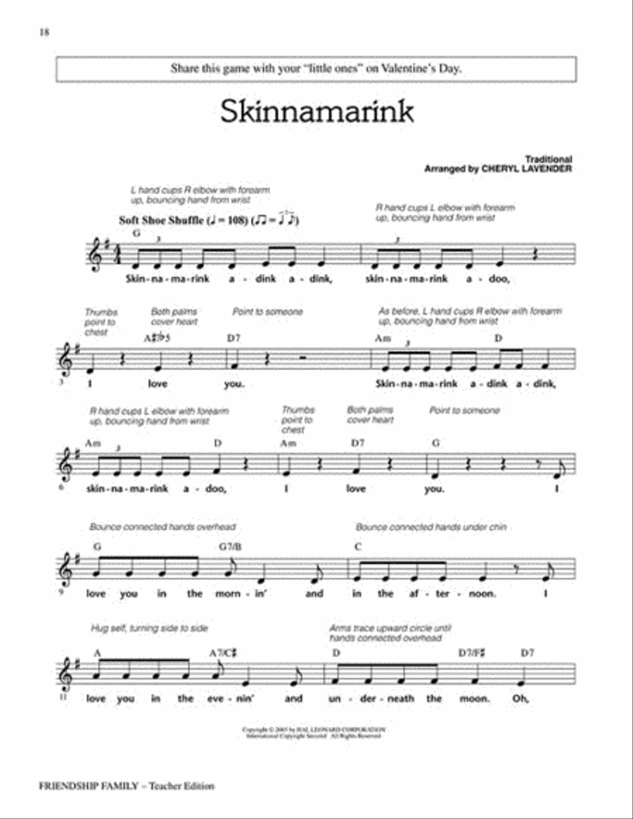 Friendship Family Friendship Family Choir scores gallery preview page 6