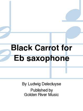 Black Carrot for Eb saxophone