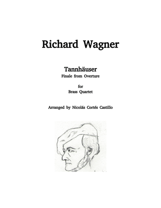 Book cover for Richard Wagner - Tannhäuser (Pilgrim's Chorus) for Brass Quartet